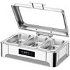 VFDZ 9L Scaldavivande Elettrico per Buffet, Acciaio Inossidabile(1/3)