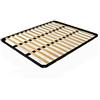 Bed Store SISTEMI RIPOSO Rete Da Appoggio Senza Piedi Doghe Strette Matrimoniale 140X195 Francese Ortopedica Doppio Rinforzo