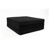 FORTISLINE - Materasso Pieghevole 195 x 60 x 9 cm - 3 Pezzi - Materasso per Ospiti H2 - Letto da Campeggio - Lavabile - da Viaggio - in Schiuma