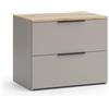 Vicco Cassettiera per camera da letto Wido, Grigio, 60 x 50 cm