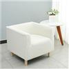 Mswborml Quadrato Fodere Copripoltrona da Cocktail con Fondo Elastico, Rimovibile Copripoltrona Elasticizzato Sedia da Club, Elasticizzato Copripoltrona Chesterfield 1 Posto AntiGraffio,I