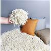 MOTTK Schiuma sminuzzata ad alta densità per riempimento bean bag, imbottitura bean bag arti e mestieri memory foam, riempimento sostitutivo per cuscini animali imbottiti (2,5 kg)