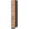 Vicco Armadio da farmacia R-Line, Rovere dorato, 30 cm, per la libera combinazione all'interno di sistemi cucina modulari