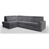 Robin Inspire Glen Divano angolare con funzione di letto cassetto per Biancheria grigio scuro angolo a sinistra 304 x 180 x 95