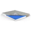 MUUN - Materasso Matrimoniale Memory Foam, 140x200, H 26 cm, Rivestimento Sfoderabile con Aloe Vera, Mod. PENELOPE, Ortopedico, Ipoallergenico, Antibatterico, Garantito 20 Anni