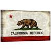 DìMò ART Quadro Stampa su Tela con Telaio in Legno Wilson Luke The California Republic Misura 90x60 CM