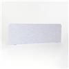 Generic Pannelli Fonoassorbenti da Scrivania divisorio Acustico per Ufficio riduzione Riverbero Spessore 18 mm Contro Onde sonore con 2X Piedino banco (120 x 45 cm, Beige)