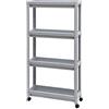 Generic Scaffale sottile da bagno con ruote, multifunzione, salvaspazio, per cucina e sotto le scale