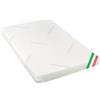 GHIOCUSCINI | Materasso per Culla, ANTIACARO, Traspirante, Antimicrobico e Antibatterico, 50 x 81 cm, Alto 6 cm, Made in Italy