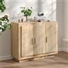 KTHLBRH Credenza Soggiorno Madia Ingresso Mobile da Ufficio Credenza Rovere Sonoma 92x35x75 cm in Legno Multistrato Adatto per Sala da Pranzo, Ingresso, Corridoio e Soggiorno