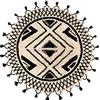 Vivaraise Tappeto Sami Ambra Diamètre 160