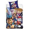 Paw Patrol TDI Paw Patrol - Set copripiumino per letto singolo, taglia europea