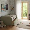 MOBILFINO CAMERETTE Divano Letto Singolo con Secondo Letto Estraibile - Design Funzionale - Salvia