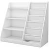 Vicco Scaffale per bambini Conny, Bianco, 90 x 80.5 cm con ampi ripiani, combinabile per riporre giocattoli e libri