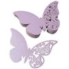 mixed24 - Segnaposto a Forma di Farfalla, 50 pz, Colore: Lilla Chiaro