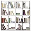 Mar.c.a. Design - Libreria Scaffale in Legno 175x30x175 cm - Libreria da Parete Verticale con 16 Cubi con Scaffale 40x40 cm - Mobile Made in Italy Bianco Frassinato