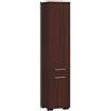 3E 3xE living.com Colonna da bagno con due armadi, D: A: 140 cm, L: 30 cm, P: 30 cm wenge