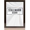 Stallmann Design Cornice portafoto New Modern, 75 x 98 cm, colore: nero lucido, elegante cornice per foto e motivi