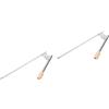 Housoutil 2 Pezzi Spruzzatore per Ceramica Acciaio Inossidabile Strumento Portatile per Smalto e Argilla Attrezzo per Pittura Ceramica Fai da Te per Laboratori e Sessioni Esterne