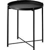 IKEA Gladom 504.119.90 - Vassoio da tavolo, colore: nero, dimensioni: 43,5 x 50,8 cm