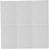 Operitacx Fogli di Sublimazione in Alluminio per Stampa 20x15 Cm Set da 6 Pezzi, Lastre Metalliche per Targhe Sublimatiche Decorazioni Fai da Te, per Casa, Ufficio e Eventi