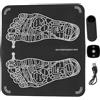 Healifty 1Pc Massaggiatore Del Piede Massaggiatori Elettrici Massaggiatore Portatile Massaggiatore Piedi Gambe Pieghevoli Piastra Vibrante Tappetino Vibrante Del Piede Massaggiatore
