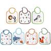 KIOKIDS Set di Bavaglini Kiokids disegni di animali 7pz