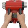 Fermoirper Pialla elettrica da parete 4580 W, smerigliatrice a parete, fresatrice per cemento, cenere bianca, rivestimenti e colori, profondità della pialla: 1-4 mm