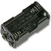 Generic Supporto della batteria, 4XAA SNAP SXS,OPP, Accessori dei supporti della batteria, Qty X 1