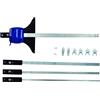 Milescraft Tivoly XT70017621400 - Guida per seghe circolari e seghettate, blu