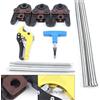 Fetcoi Pinze a pressione con TH16 TH20 TH26, per tubo composito, set di attrezzi in metallo portatile