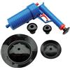EFFE Sturalavello, sturalavandino, sturatubi a pressione + 4 membrane sagomate incluse