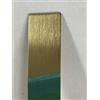 Nobelt Striscia di Rame Spazzolato LxLxA 2500x60x0,5 mm Autoadesiva Taglio di Lamiera Copertura Listello Fascia Decorativa Listella Piatta