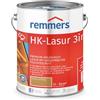 Remmers Vernice trasparente HK rovere rustico, 5 litri, vernice trasparente decorativa premium per esterni, tripla protezione del legno con impregnante + fondo + finitura, protezione del legno da umidità e raggi