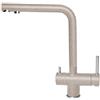 Elleci Rubinetto Miscelatore Elleci Tourmaline Monocomando Filtrante 3 vie Canna Girevole Granitek (G51 Avena)