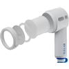 COMPLEPHYT Soffione doccia con filtro a risparmio d'acqua, completo soffione doccia anticalcare, alta pressione - Doccetta doccia bagno (senza guscio)
