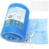 UCINNOVATE Rotolo di filtri per bocchetta dell'aria da 50 x 228 cm (oltre 50 filtri), kit di 8 filtri elettrostatici a tripla ventilazione da tagliare su misura per casa, pavimento, soffitto, griglie,