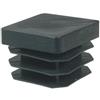 Generico IBFM Copripilastro Quadro dimensioni 100x100 mm con altezza 30 mm In Plastica Nero art.598100 (confezione da 3pz)