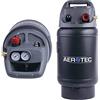 Aerotec, TANKY, serbatoio supplementare d'aria compressa, volume: 14 l, adatto a tutti i più comuni compressori, regolatore di pressione fino a 10 bar