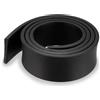 LEPEVNEY Striscia sigillante rettangolare in gomma solida, 40 mm di larghezza x 5 mm di spessore, 1 m di lunghezza, striscia sigillante nera 40 mm x 5 mm x 1 m