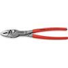 KNIPEX TwinGrip PINZA A PRESA FRONTALE E LATERALE bonderizzata grigia Rivestiti in resina sintetica antiscivolo 250 mm, 82 01 250