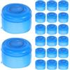 Yardenfun 20 Pezzi Tappi Riutilizzabili per Damigiane da Tappi Antigoccia e Sigillanti per Bottiglie d Acqua Chiusura Ermetica per Casa e Ufficio Protezione Igienica e Anti-tracimazione