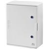 Gewiss Quadro Poliestere Porta Cieca, Munita Serratura, 405X650X200, IP66, Grigio RAL 7035, GW46004F