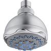EFFE SOFFIONE GEMMA 5 GETTI | Diametro 91mm, Finitura Cromo, Garanzia 2 Anni