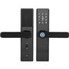 Focket Serratura per porta senza chiave WiFi con impronte digitali e touch screen, password elettronica biometrica IC Card Smart Entry Door Lock Support APP con chiave meccanica per Office Hotel Home