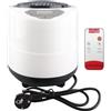 Cikonielf Generatore di Sauna In Plastica Pvc 2.8L 1500W Per Macchina Per Fumigazione Terapia Corpo Tenda Spa Terapia A Vapore Domestica Eu 220V