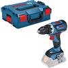 Bosch Professional 06019G1103 Trapano GSR 18V-60 C, 18 V, Nero/Blu/Rosso