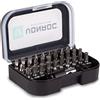 VONROC Bit set 31 pcs - Universal | Incl. bit holder and storage box