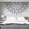 壁涂鸥 BackgroundTurnOver 210cm Huge Giant Mandala Ceiling Indian Arabic Ethnic Round Stencil Stencil Mandala Per Pareti Grande Modello Di Mobili Vernice Grande Piastrella Nicchia Modelli Da Parete Modelli Per