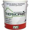 ivc Thermopaint IVC secchio da LT 13-Pittura murale bianca anticondensa termoisolante lavabile e spazzolabile con effetto igienizzante - Colore Bianco - Aspetto opaco finitura liscia.